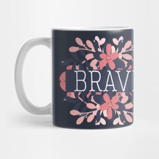 Floral Brave Mug